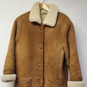 Vintage Danier Genuine Sheepskin Coat